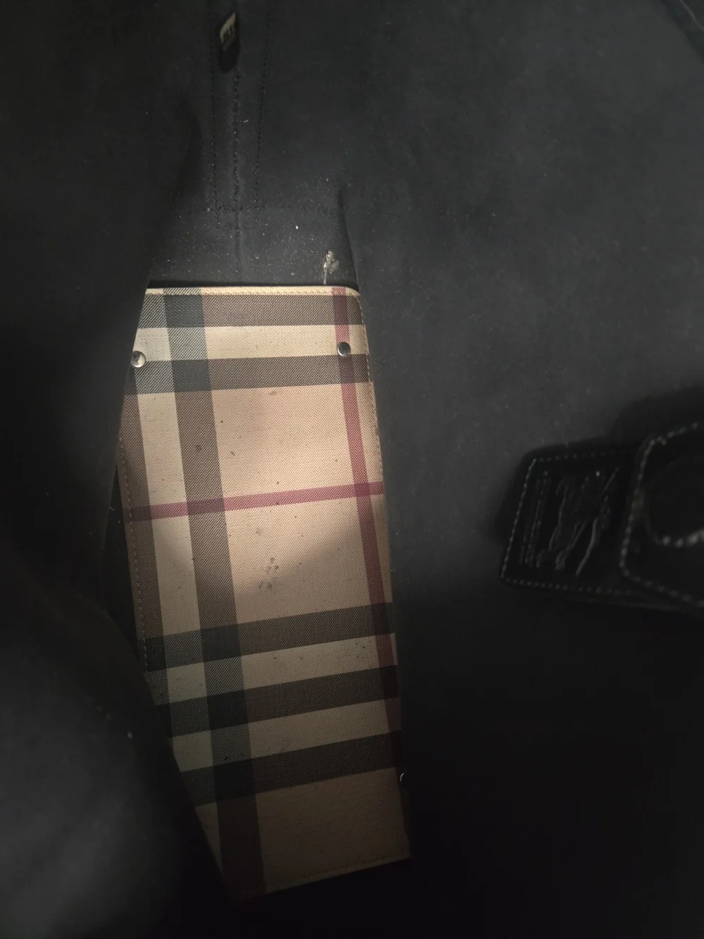 Burberry Shoulder Bag in Beige, Black, Brown